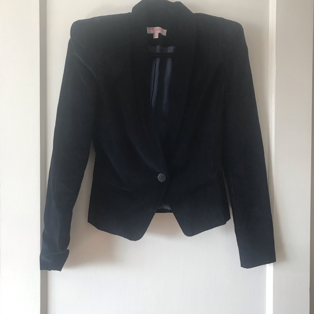 Blue Velvet Blazer